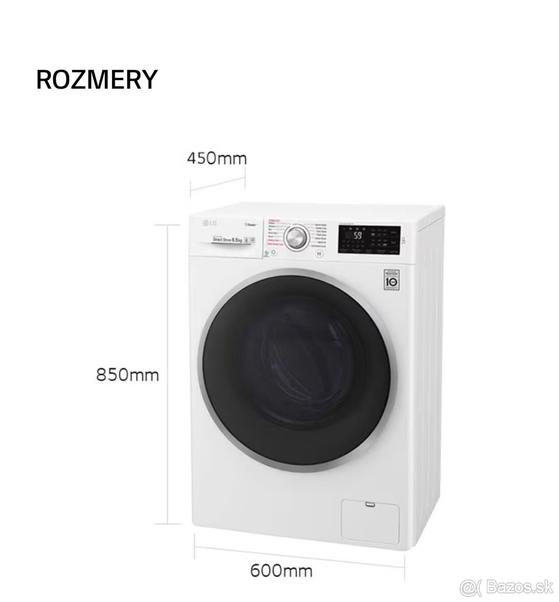 LG parná pračka ThinQ - 3