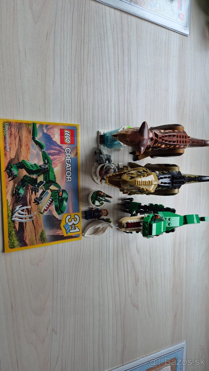 Lego Creator + Jursky svet - 3