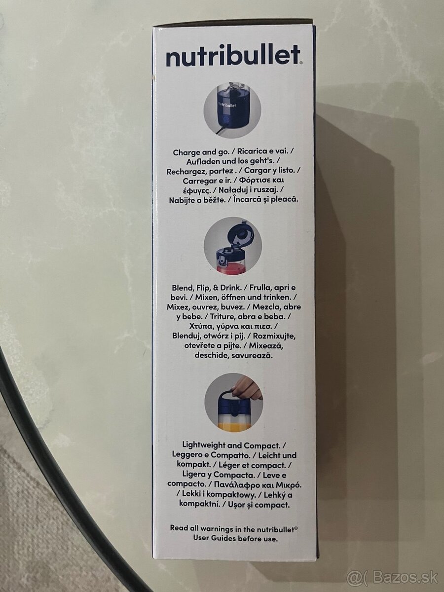 Novy mixer Nutribullet portable blender prenosny - 3