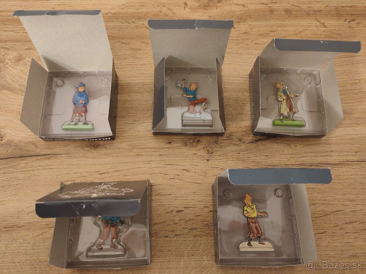Tintin kovové 2D figúrky - 3