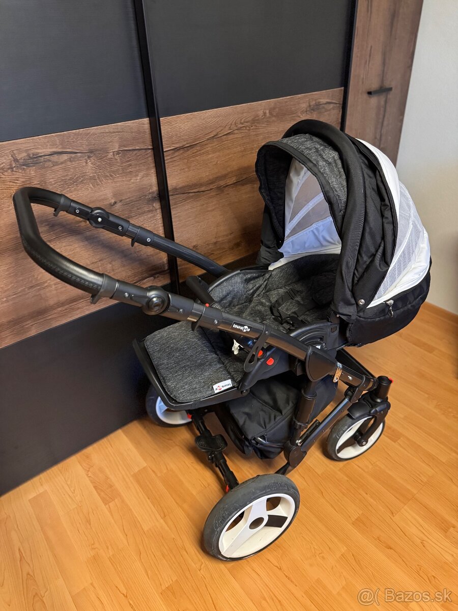 Kočík Touragoo Adventure Plus Gel 2v1 - 3