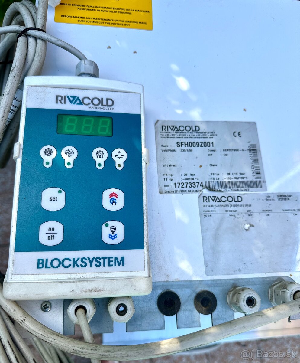 Rivacold-stropná klima.,reflektory,zásobník vzduchu Festo - 3