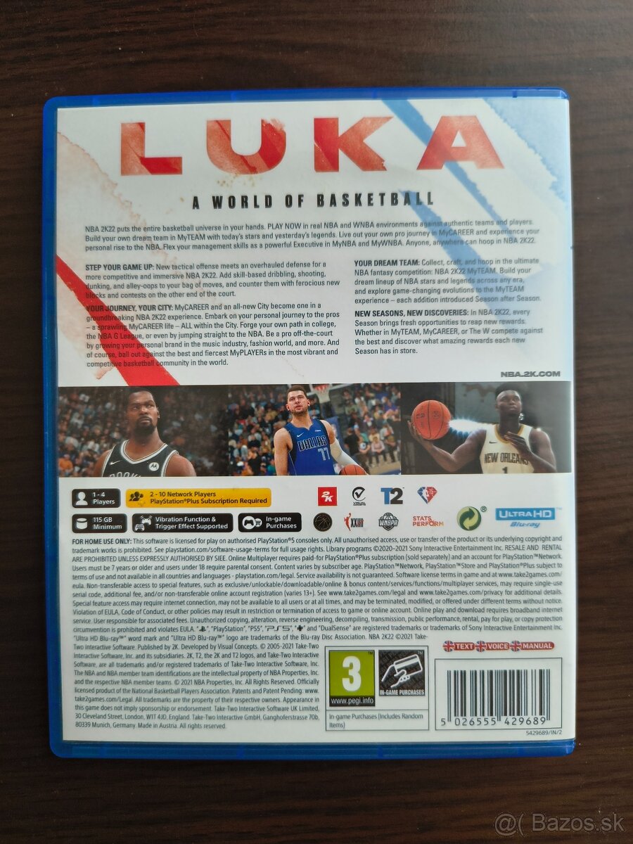 NBA 22 ps5 - 3