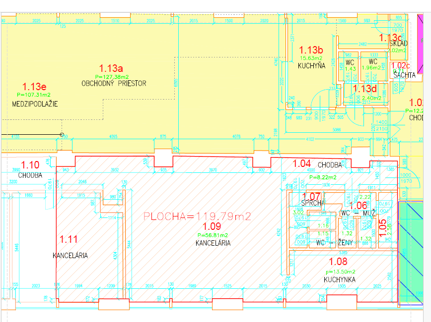 119,79m2 priestor s parkovaním v centre na Lazaretskej ulici - 3