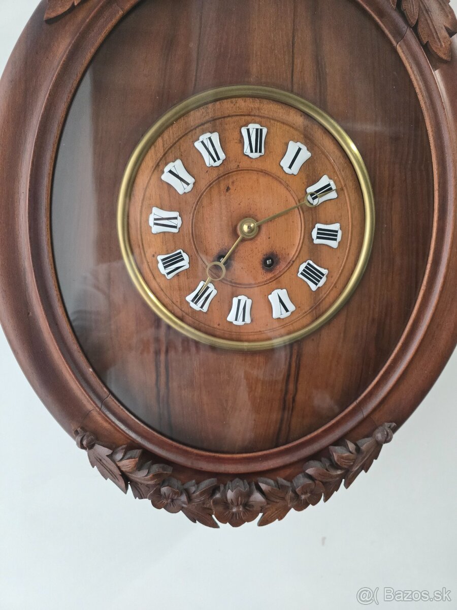 Krasne drevene nástenné hodiny.. - 3