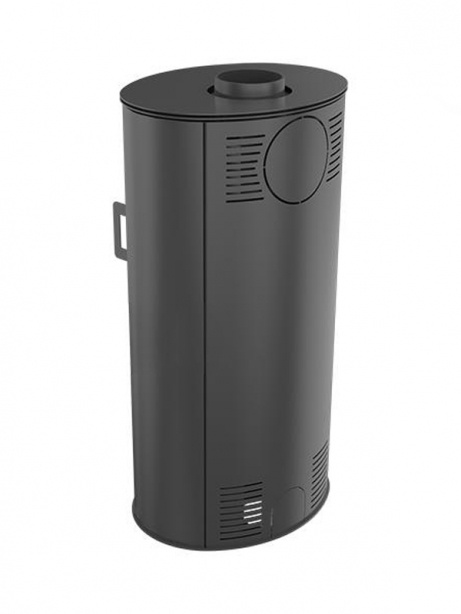 Kachle KOZA/AB/S/DR, oceľ, oblé presklenie - 3