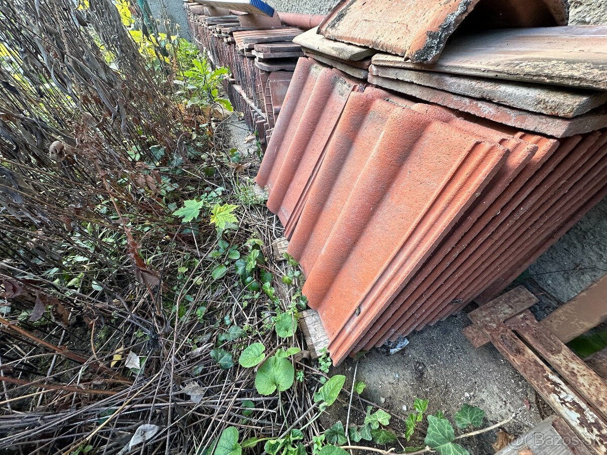 Škridla bobrovka + historické korýtka - 3