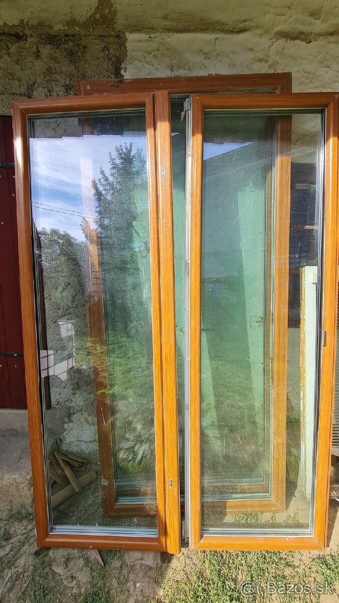 Predám 3oj sklo plastove okna - 3