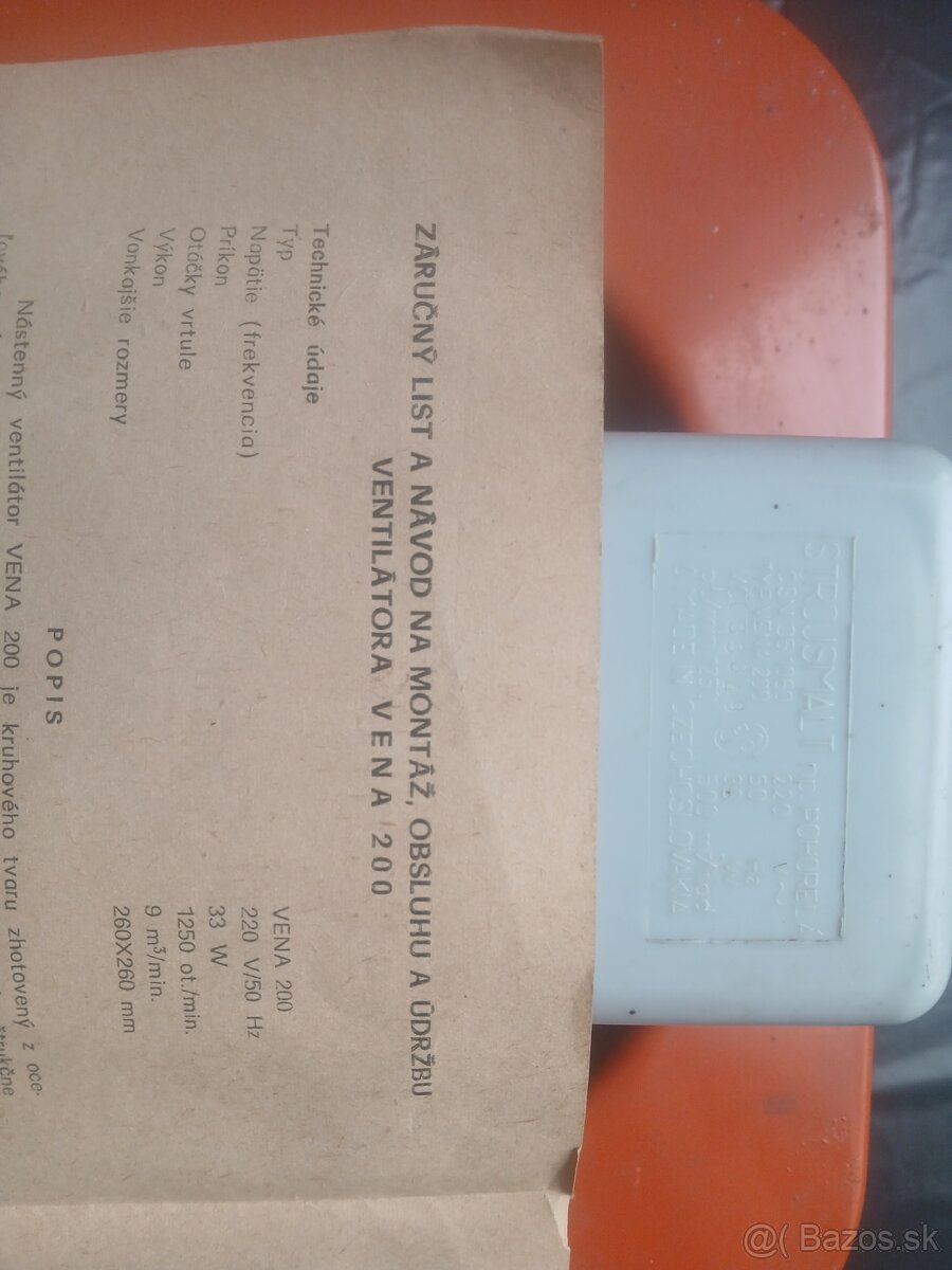 Predám stenový ventilátor - 3