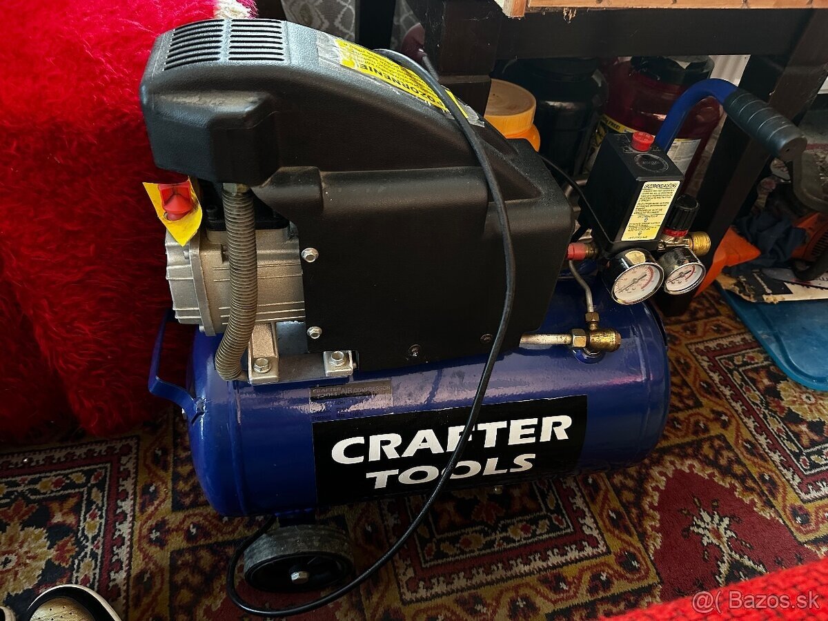 Crafter Tools -Kompresor 24 l, olejový 231/10/24 - 3
