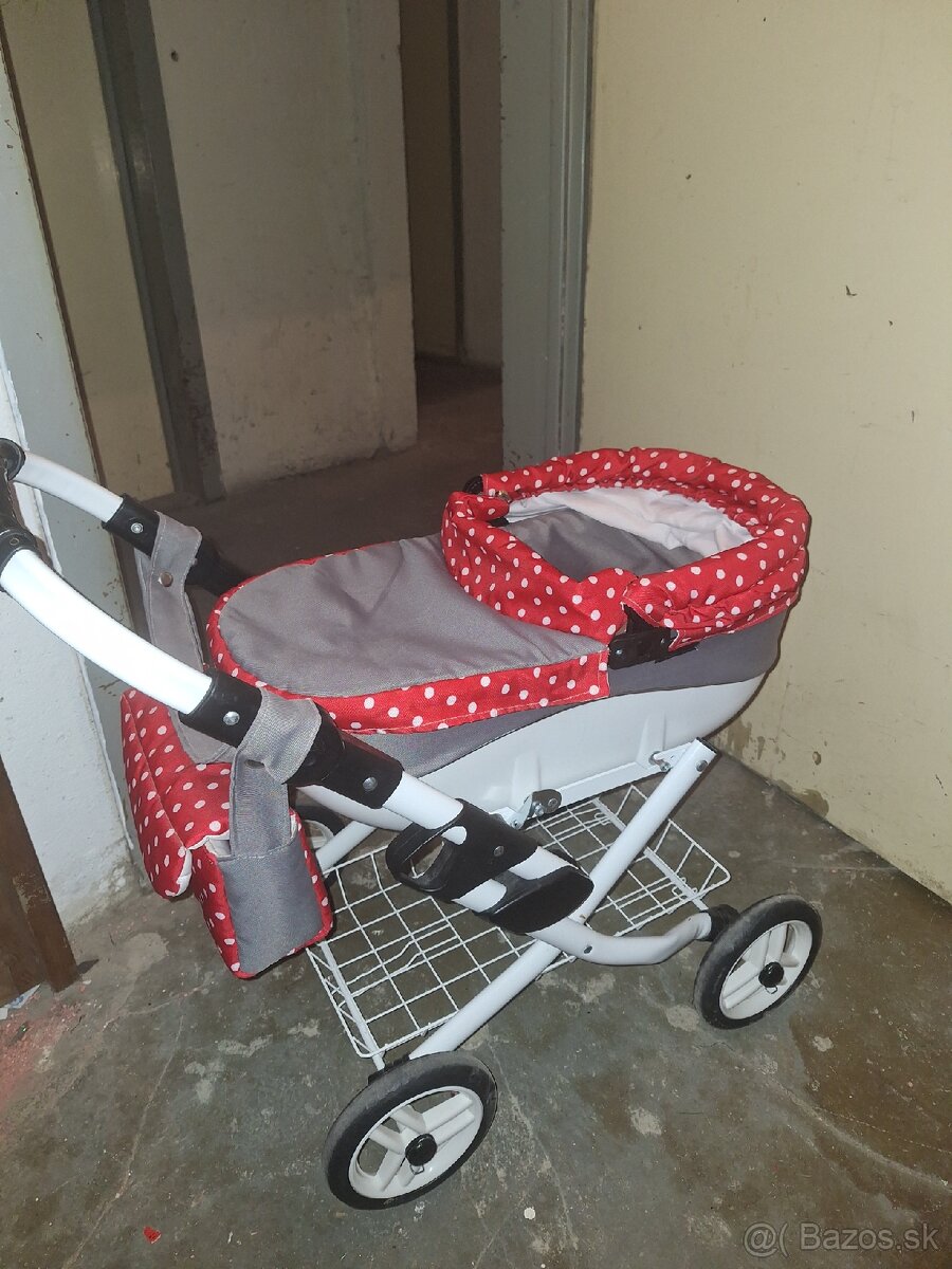 Detský kočík pre bábiku - 3