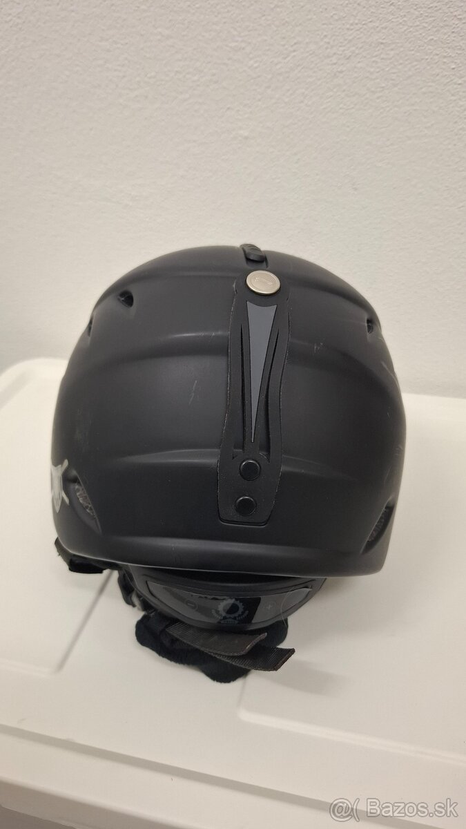 Prilba dámska čierna /okuliare - 3