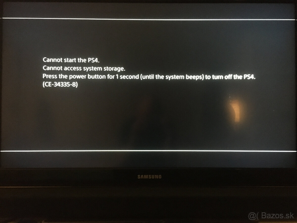 PS4 Slim 500GB - Na Opravu / Suciastky - 3