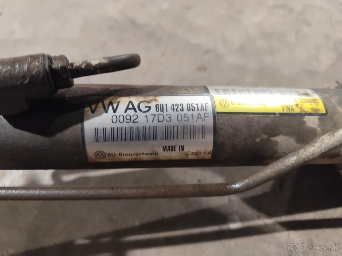 Riadenie škoda fabia 1 - 3