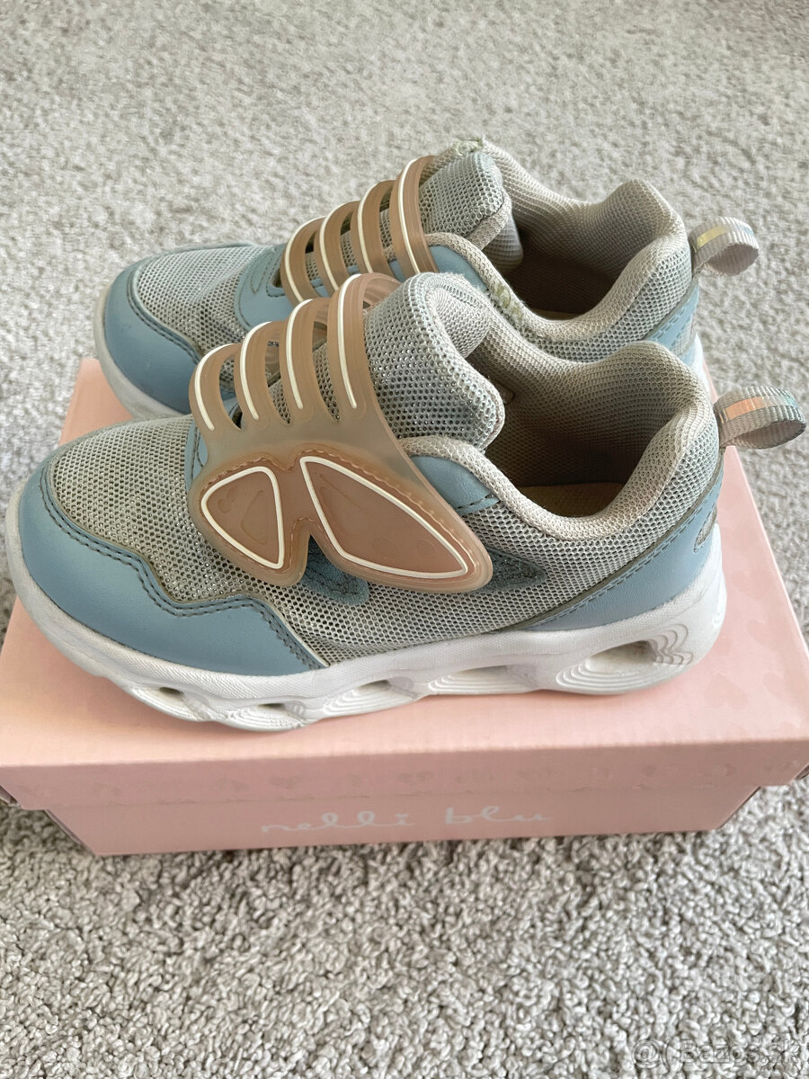 Dievčenské botasky veľ. 28 s motýlikom - 3