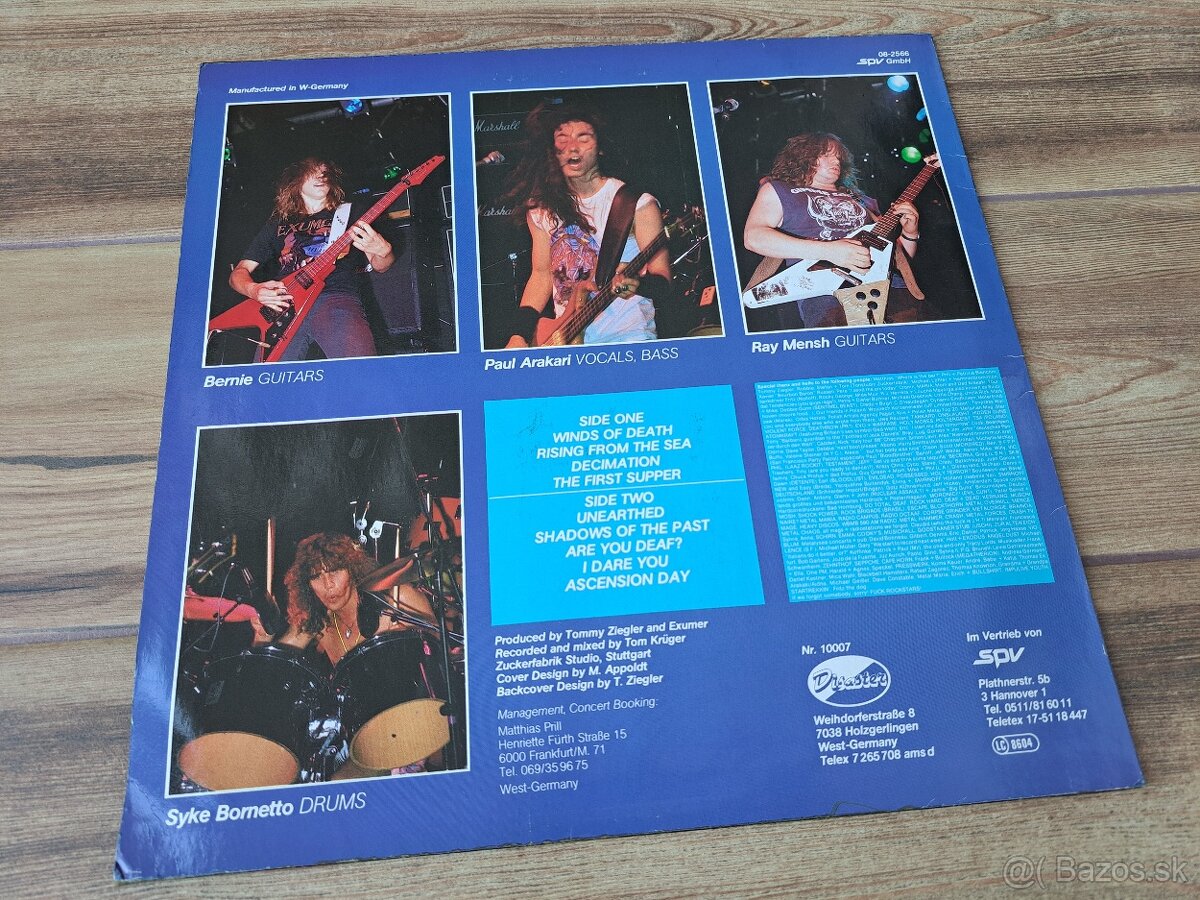 Lp EXUMER - Rising from the Sea - 3