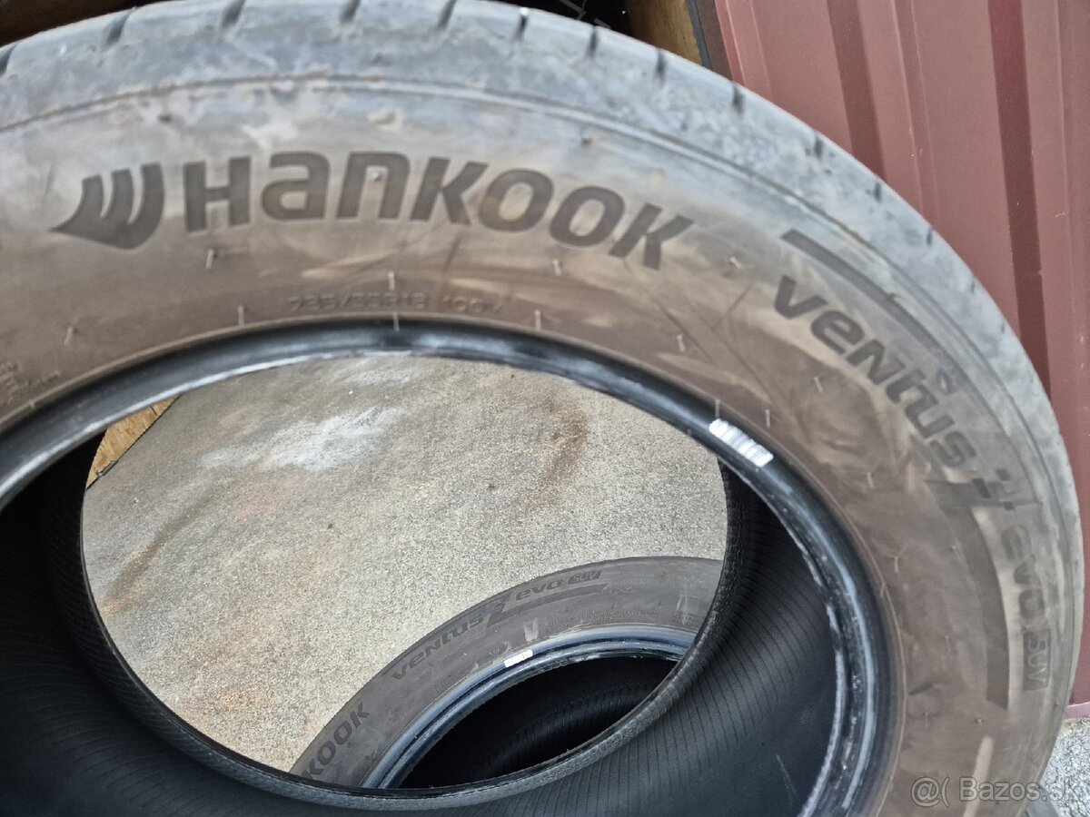 Predám pneumatiky Hankook 235/55 R18 - 3