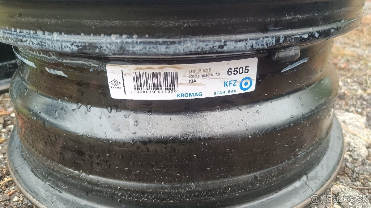 Plechové disky KFZ KROMAG 6505 KIA 6X15 / 5X114.3 ET48 - 3