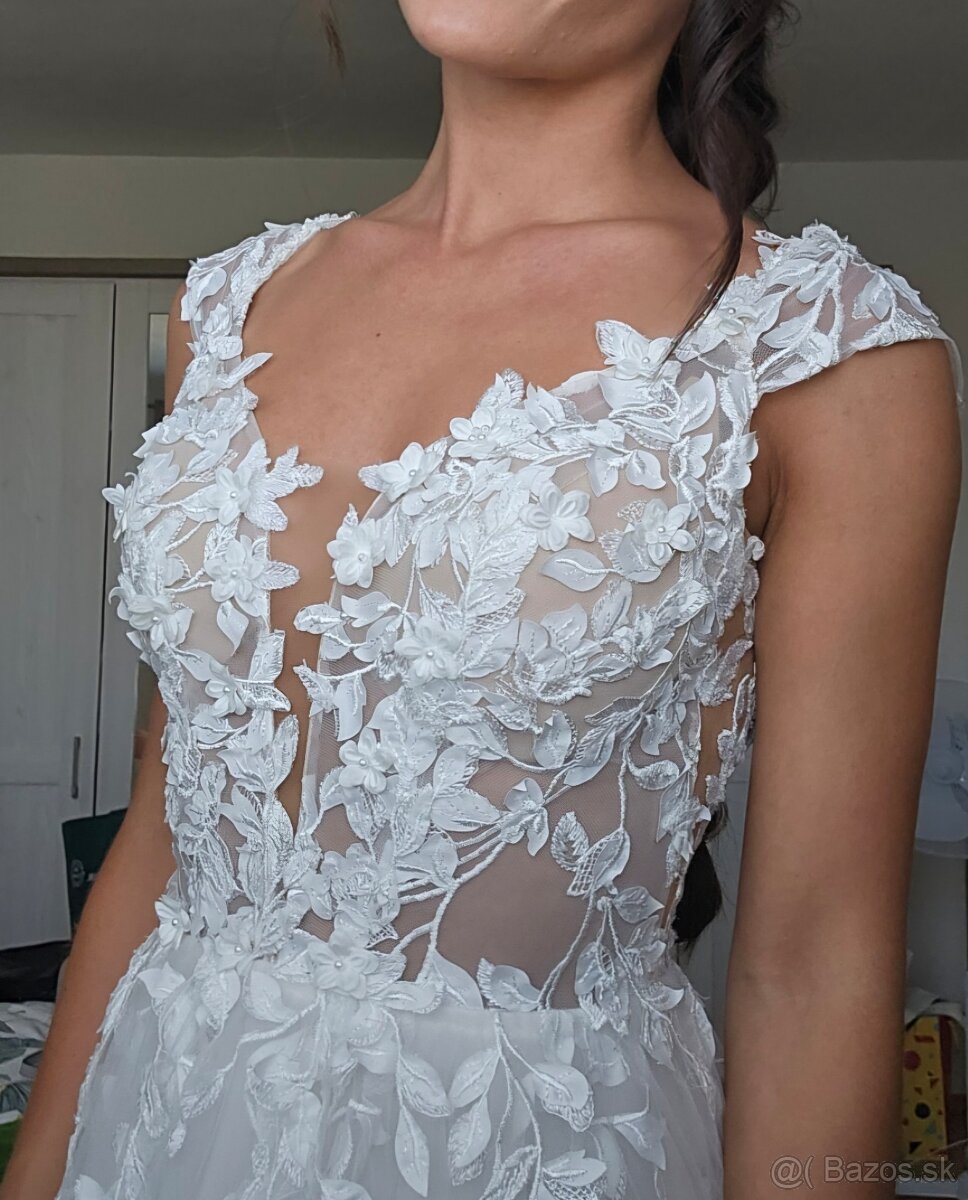 Svadobné šaty + šaty na redovy - 3