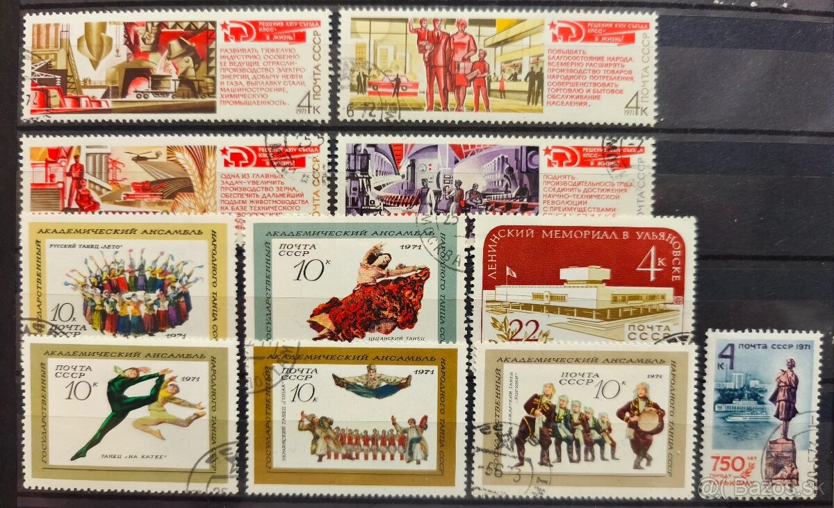 Známky Sovietsky zväz 2 - 3