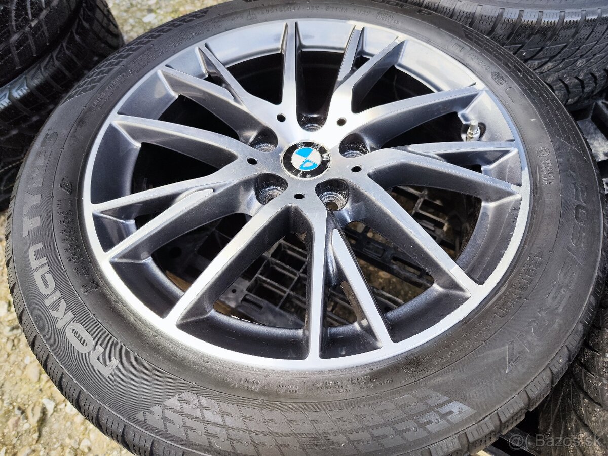 Alu sada =5x112= orig. BMW= s pneu= 205/55 R17 - 3