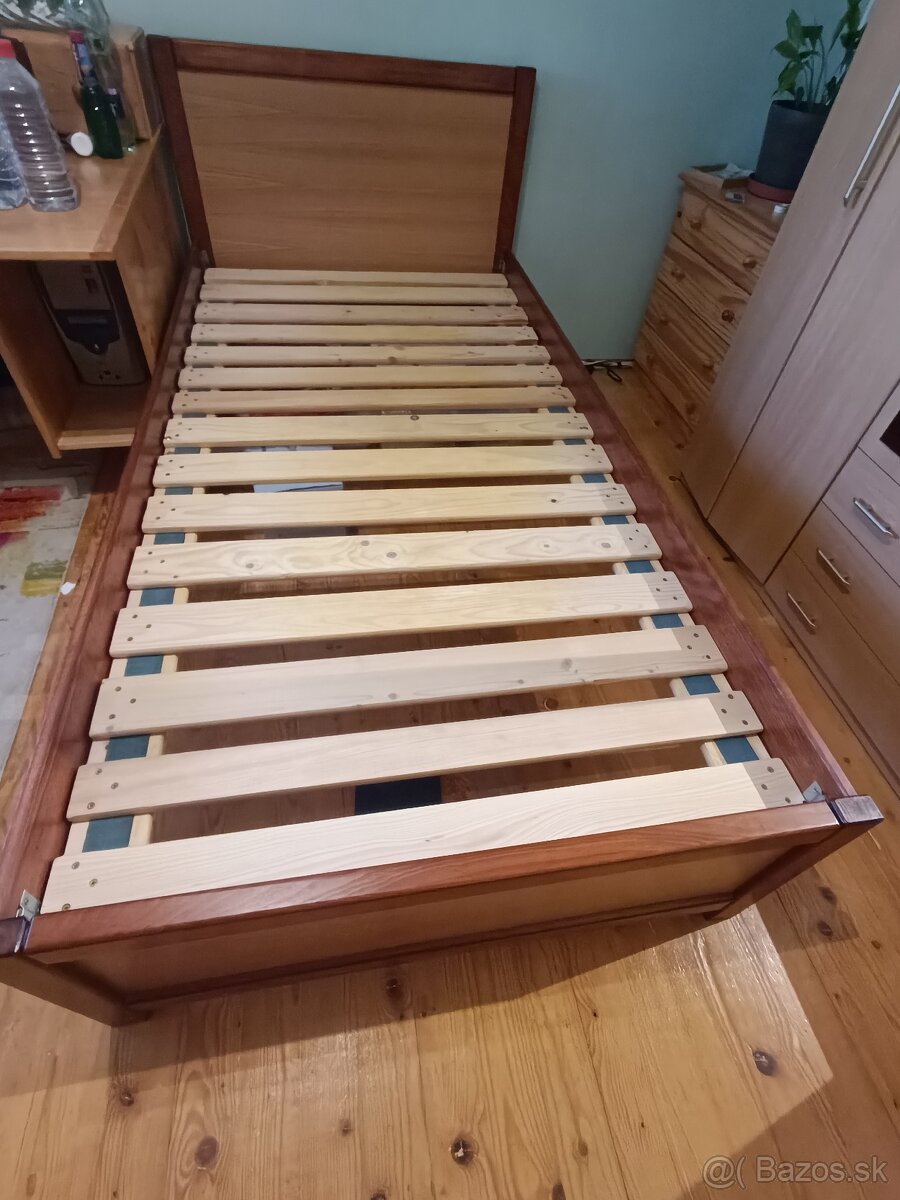 Masívna posteľ na mieru 225x116cm - 3