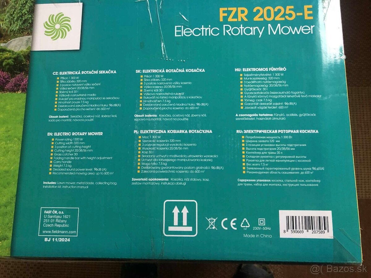 ELEKTRICKÁ KOSAČKA FZR 2025-E nova v krabici - 3