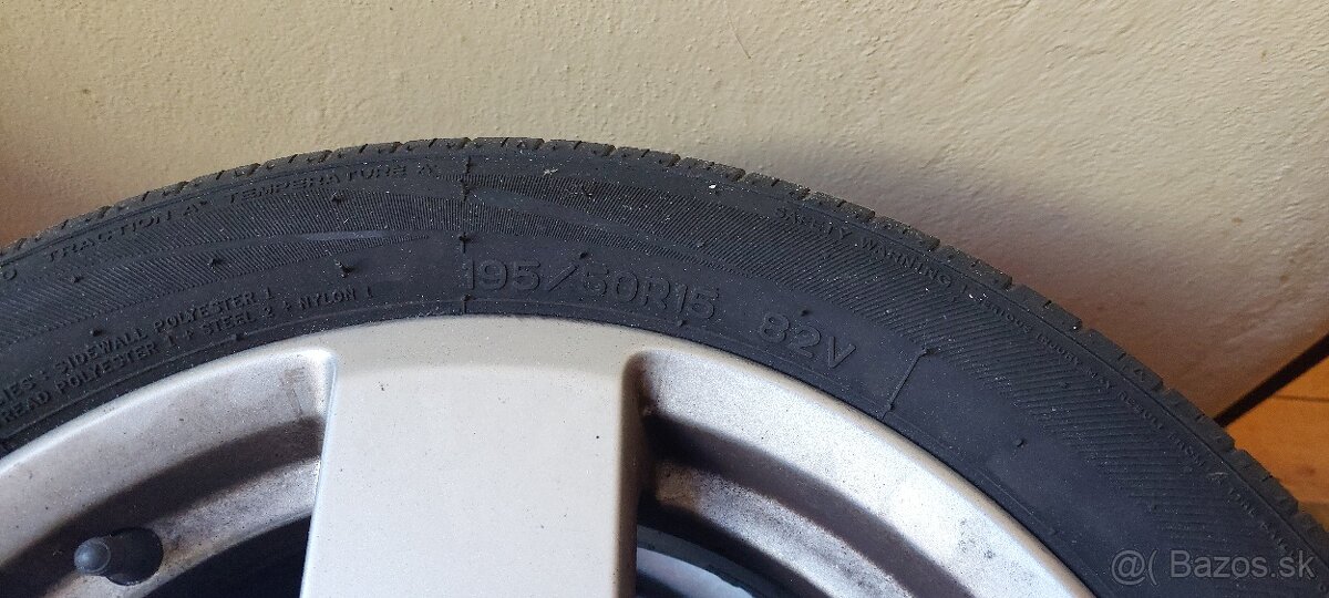 Disky + Pneu Ford Focus 195/50 r15 - 3