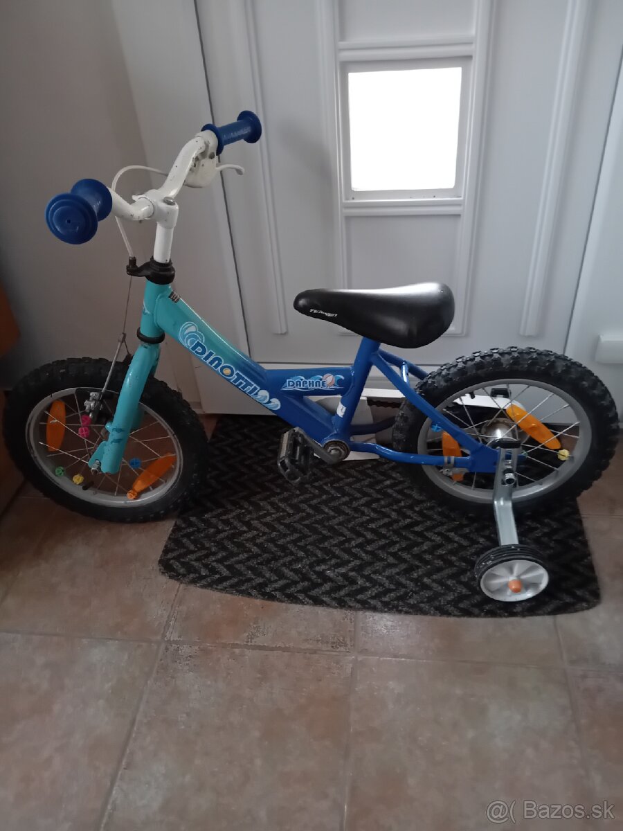 Detsky bicykel s kolieskami - 3