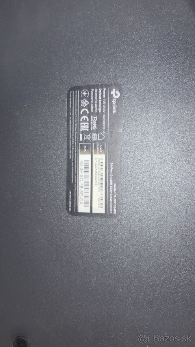 Switch TP-Link TL-SG1024DE - 3