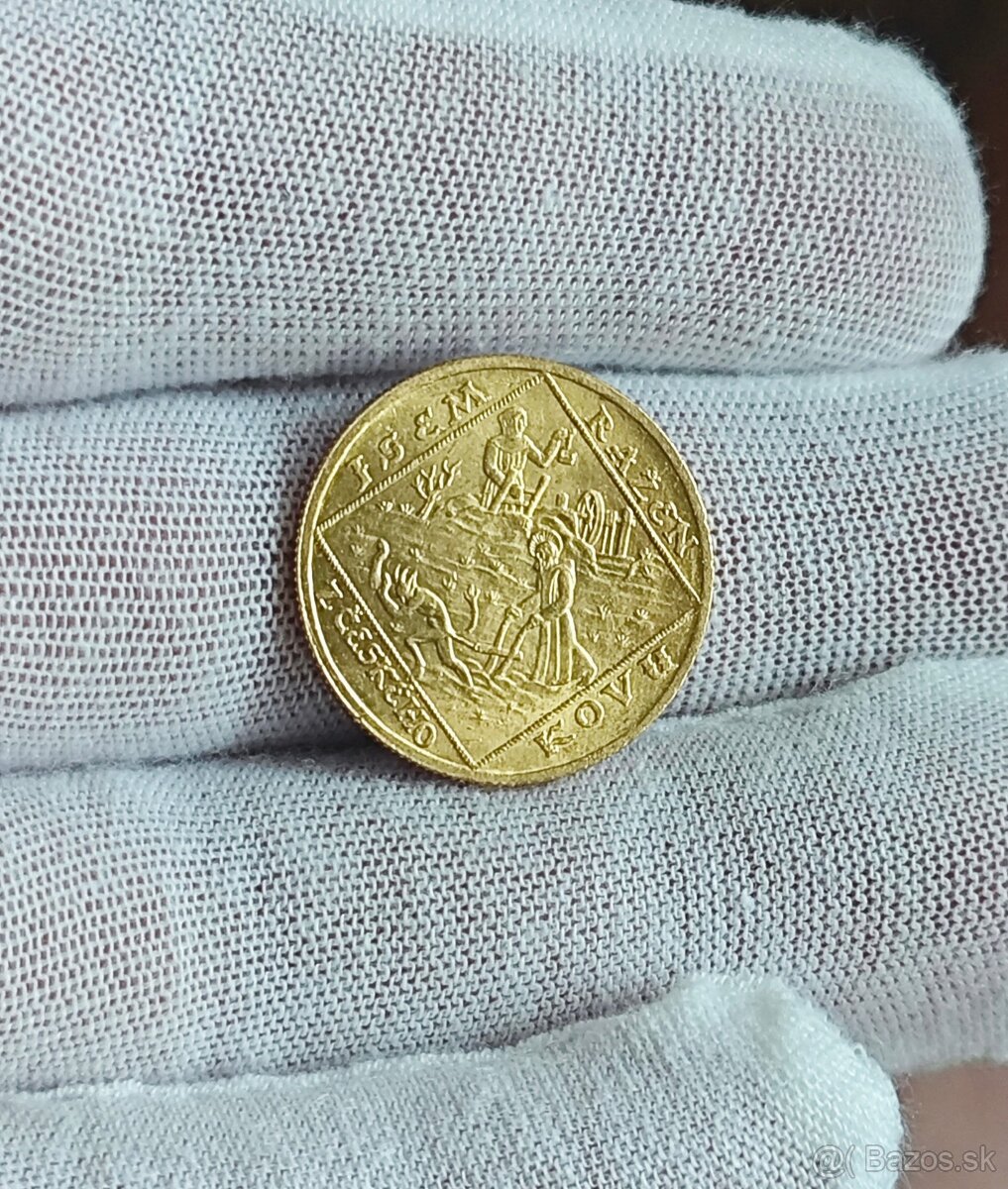 2 dukat 1928. Jsem ražen z českého kovu - 3