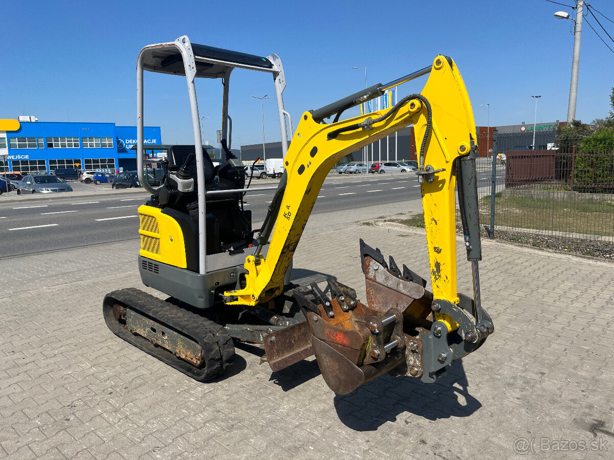 Minibager minirypadlo Wacker Neuson EZ 17 Zero Tail, 2018rv - 3