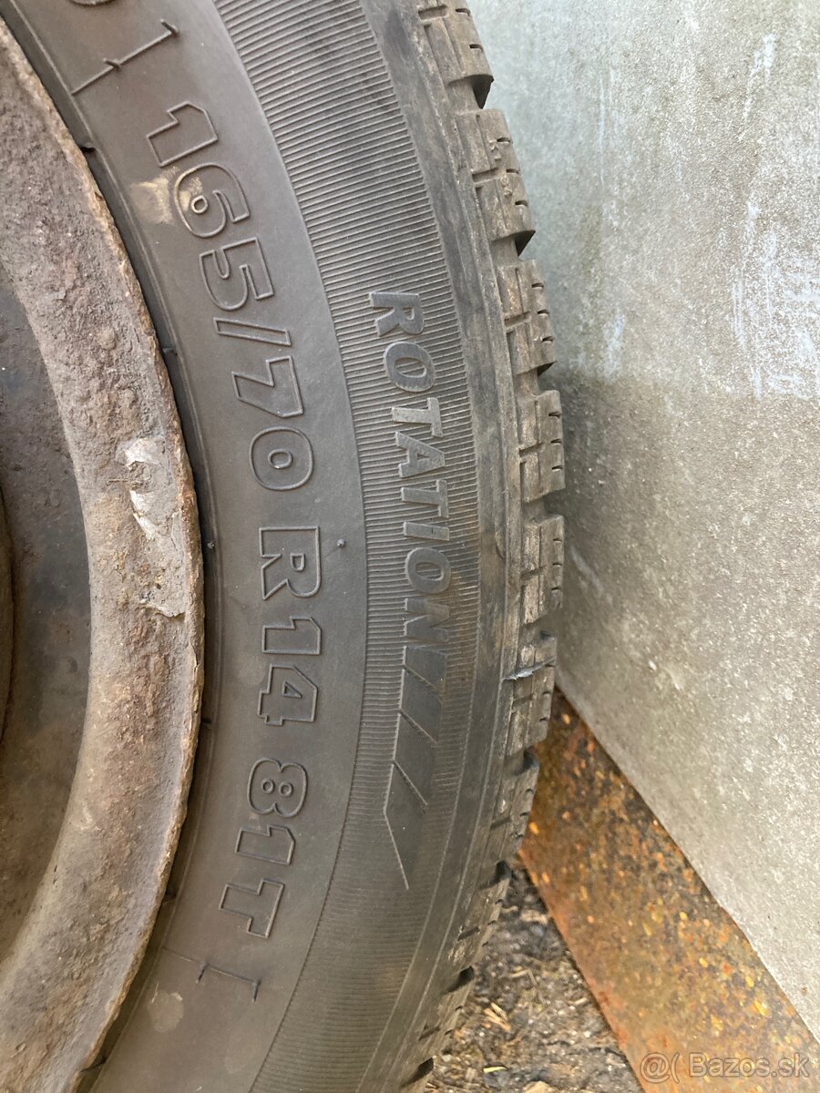 Zimne pneumatika 165/70 R14 - 3