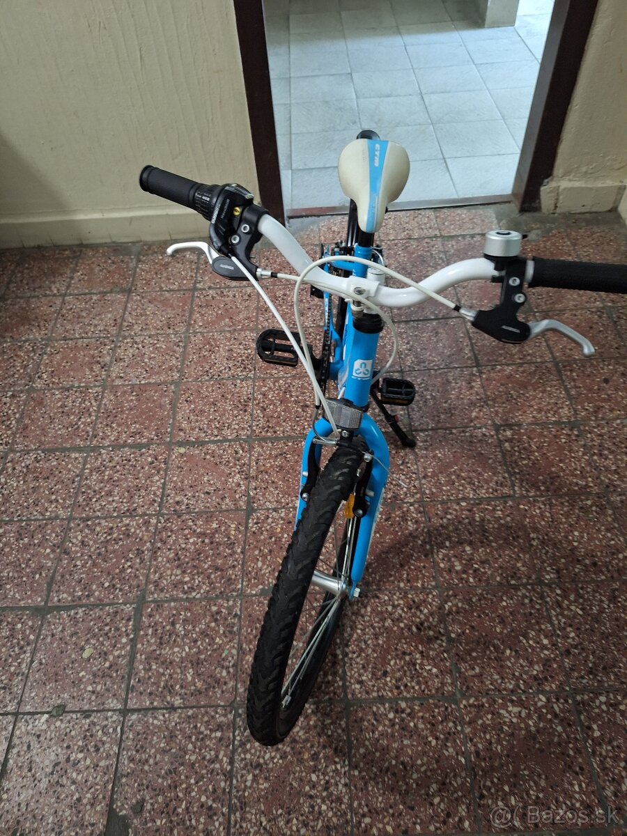 Predám detský bicykel 20kola Ctm modry - 3