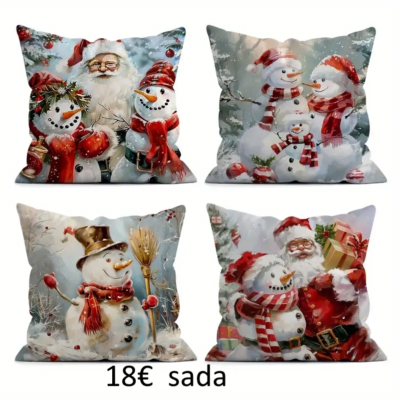 Vianočne obliečky 45 x 45cm NOVE - 3