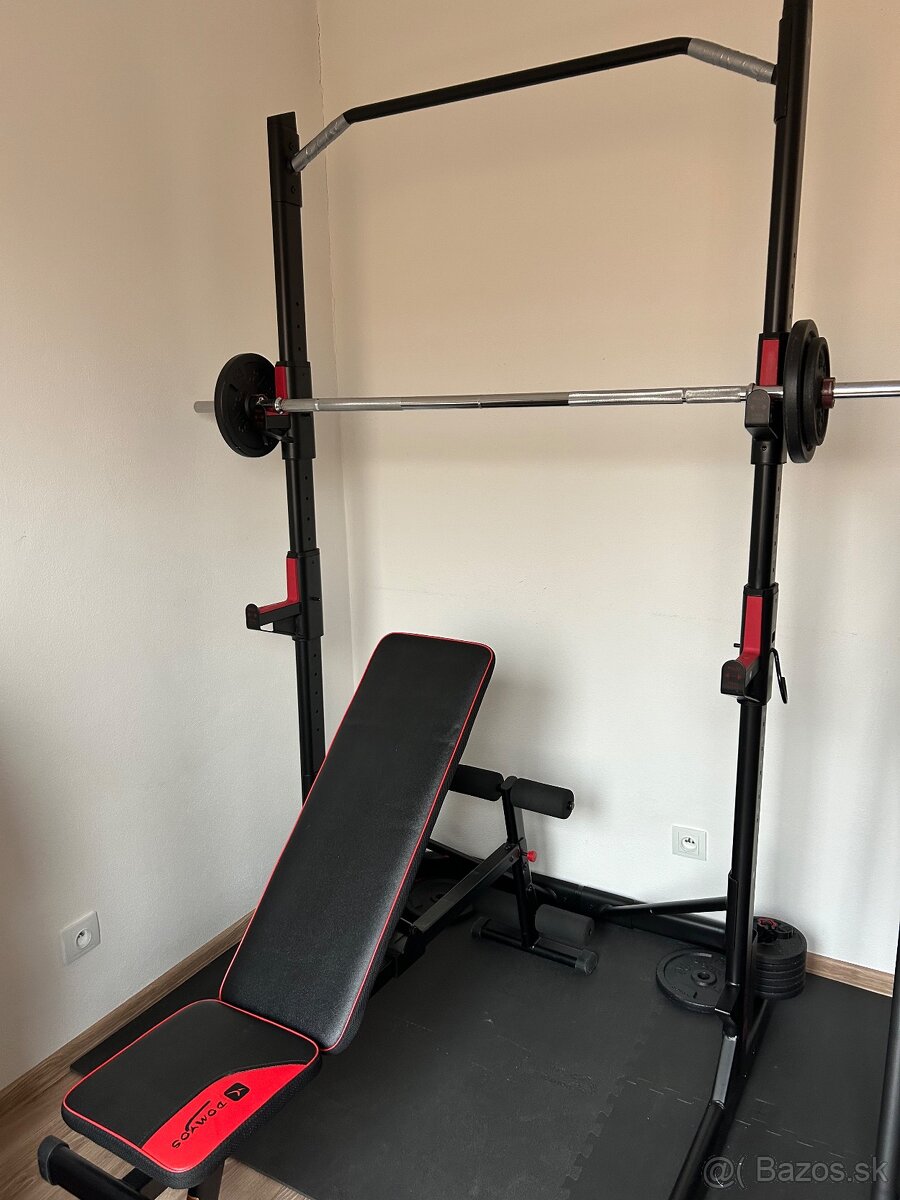 Predám všestrannú posilovaciu zostavu Domyos z Decathlonu - 3