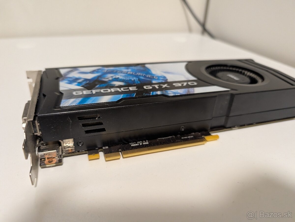 Predám hernú grafickú kartu MSI GeForce GTX 970 – Blower Edi - 3