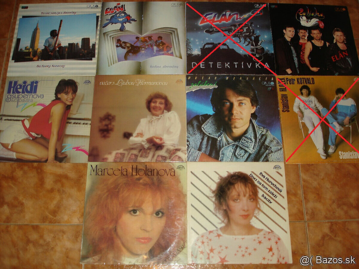 predám československé LP platne I. - 3