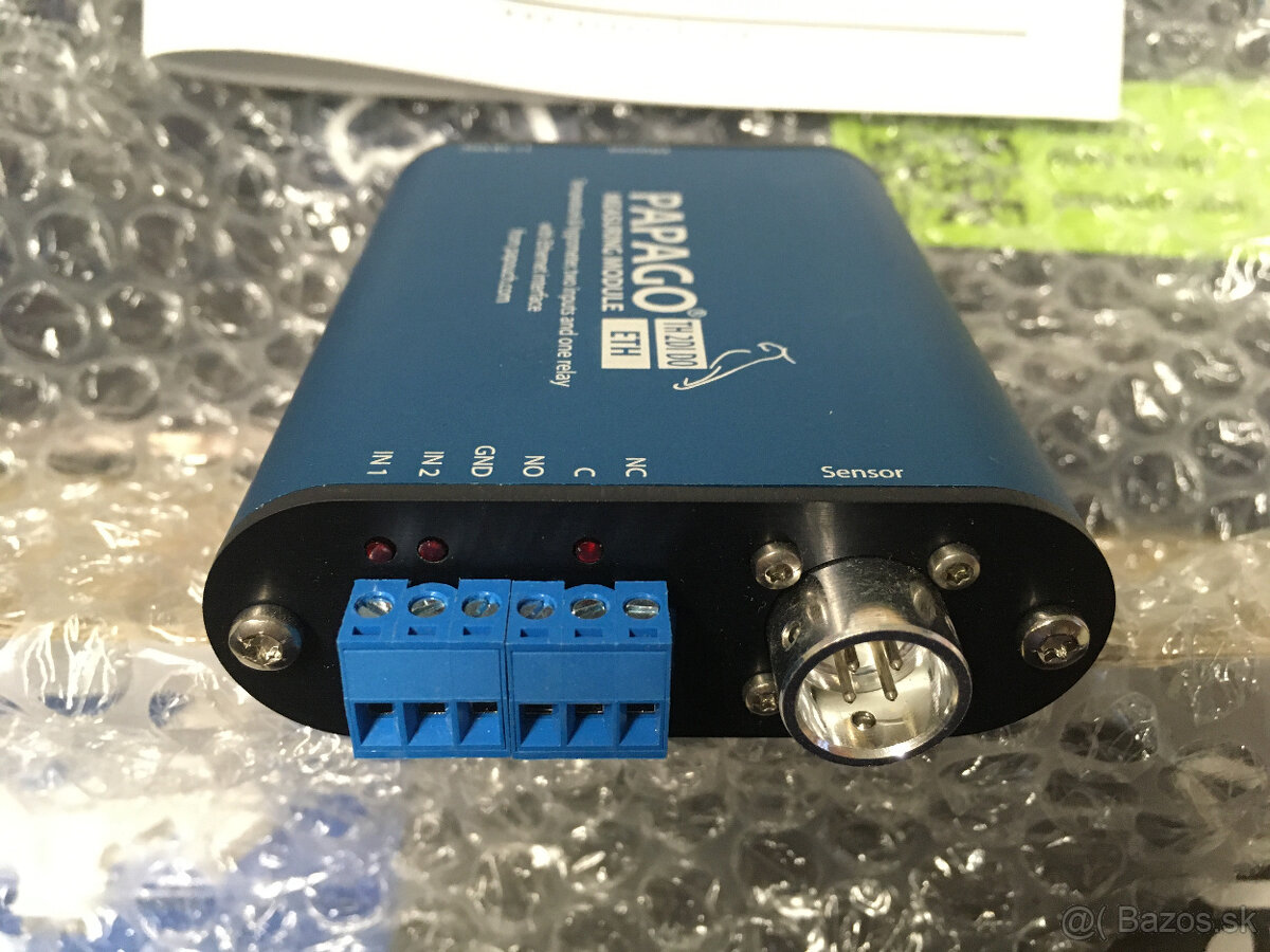PAPAGO TH 2DI DO prevodník ethernet, vstupy ,výstup - 3