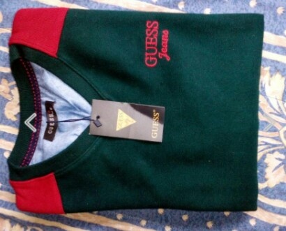 Pansky stylovy pulover GUESS velkost M - 3