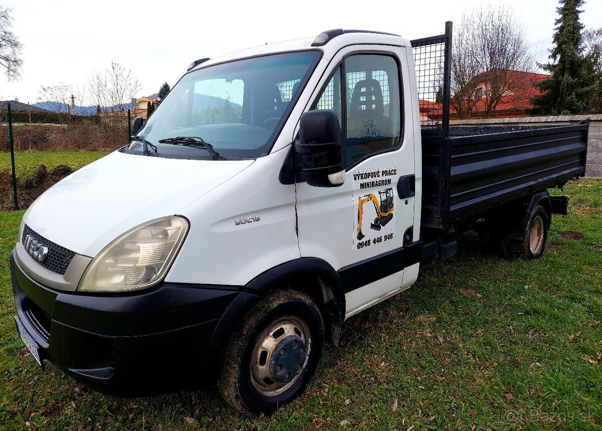 Iveco Daily 50C15 3 stranný sklápač - 3