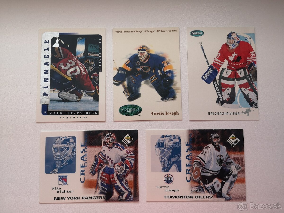 Hokejové kartičky brankári - 3
