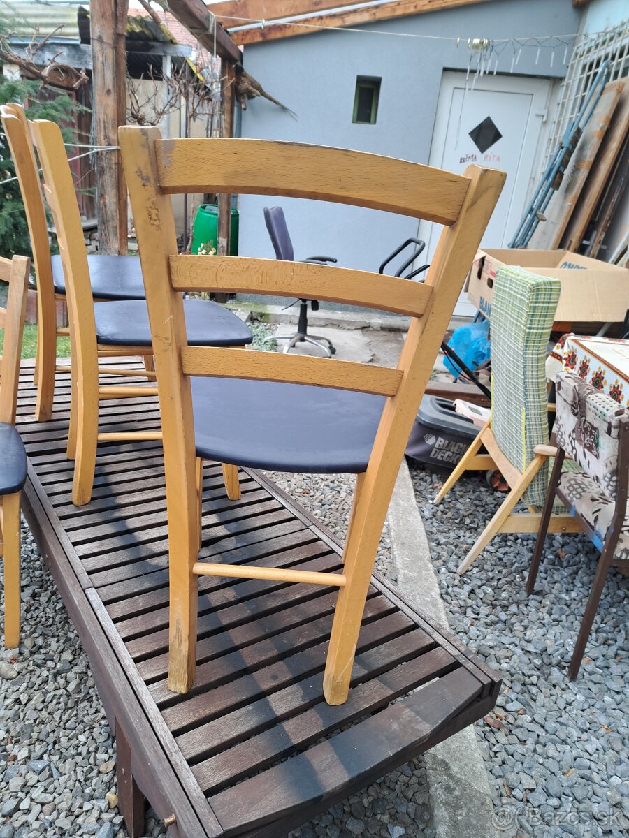 Bukove retro stolice - 3