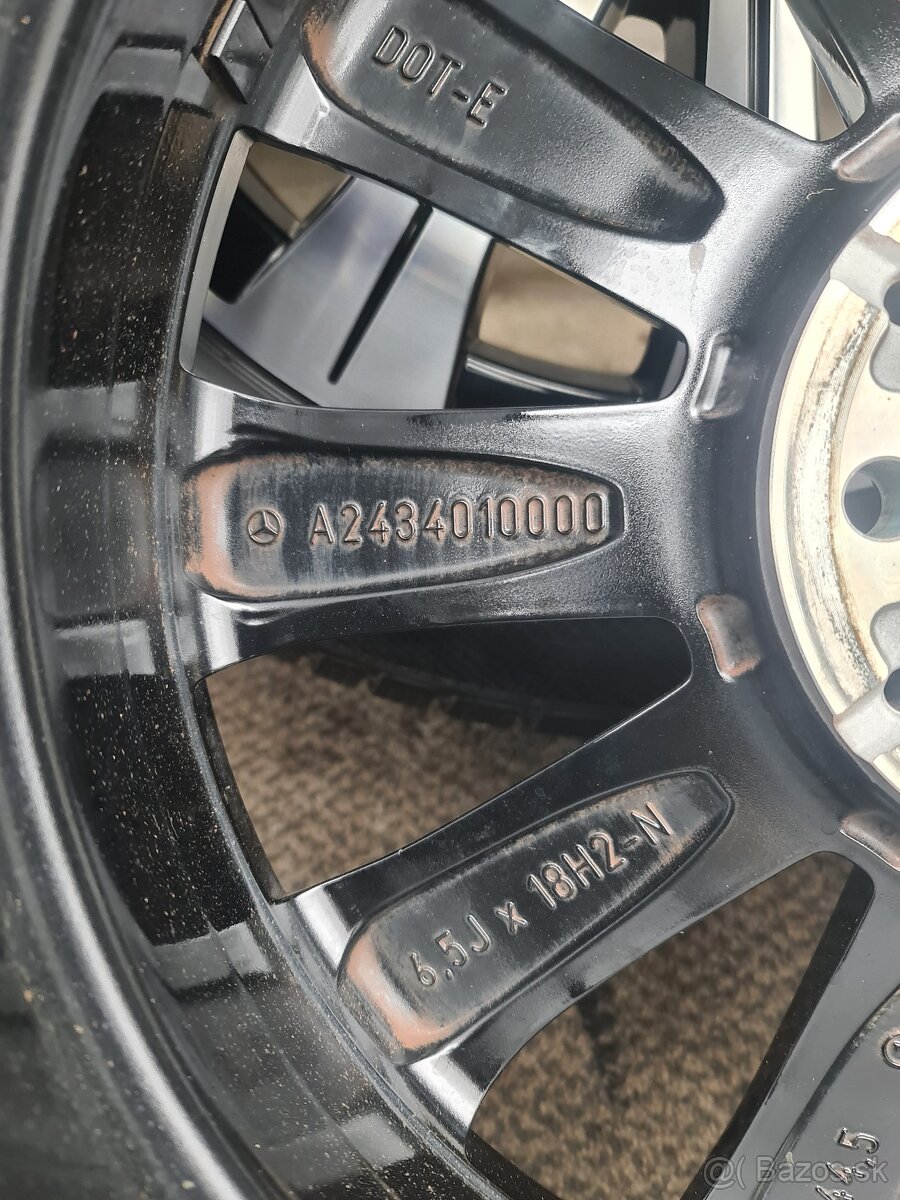 5X112 R18 M.B + ZIMNE PNEU 215/60 R18 - 3