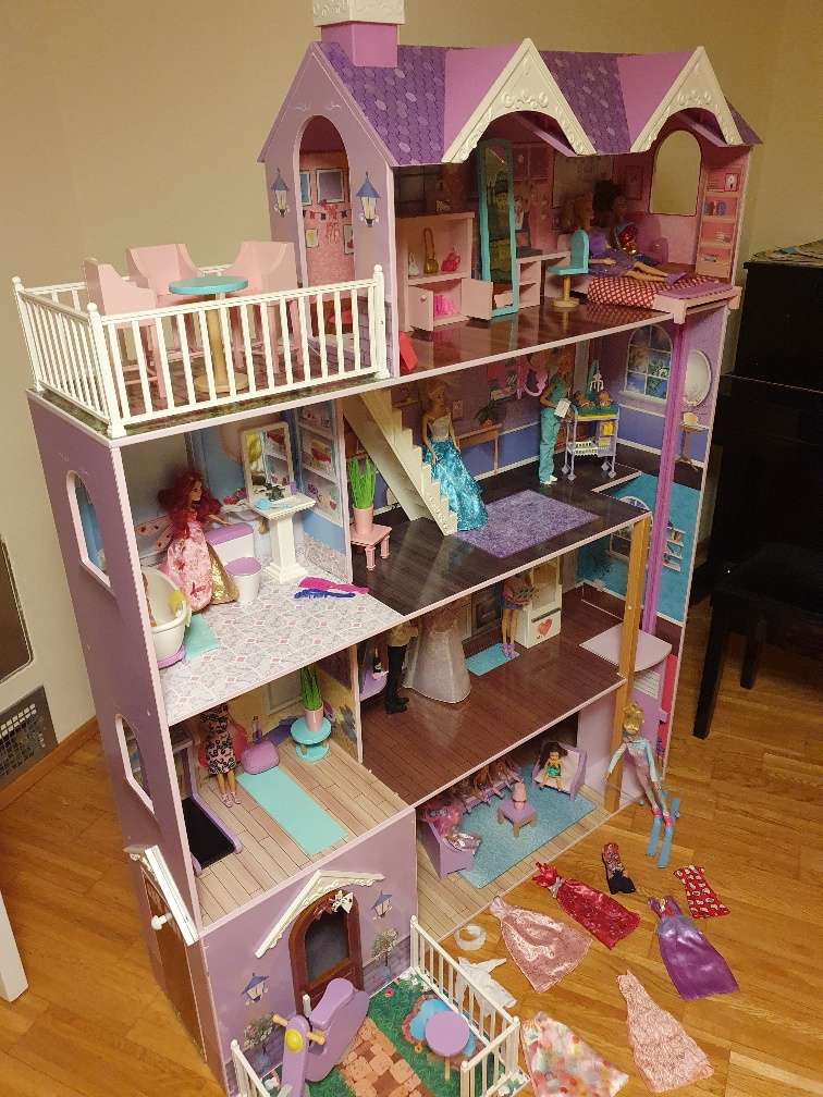 Drevený domček Barbie s obytným autom Barbie - 3