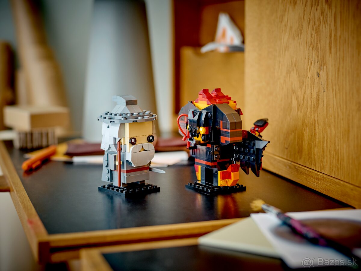 LEGO® BrickHeadz 40631 Gandalf Sivý a Balrog™ - NOVÉ - 3