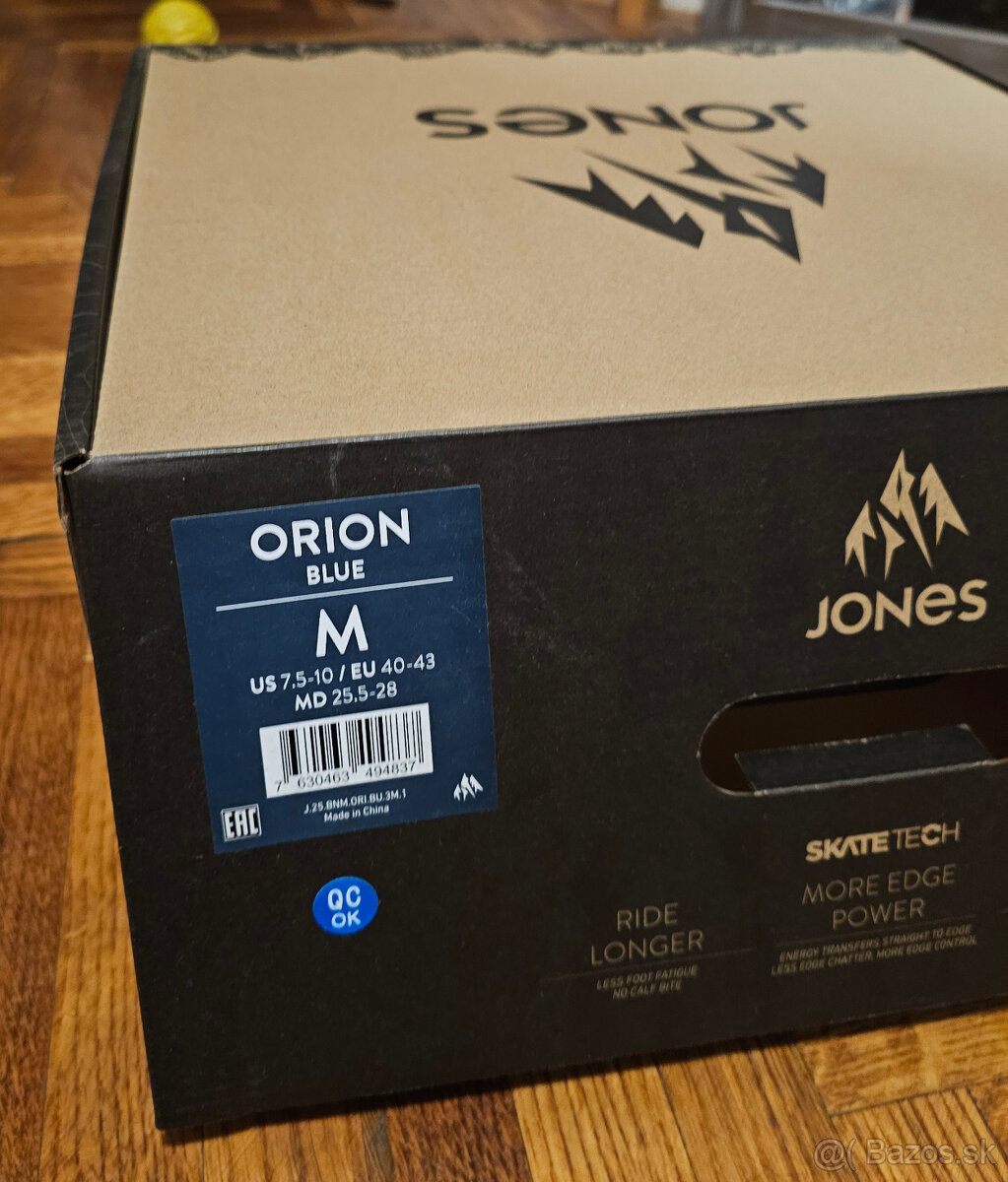 nové snowboardové vázaní JONES ORION velikosť M - 3