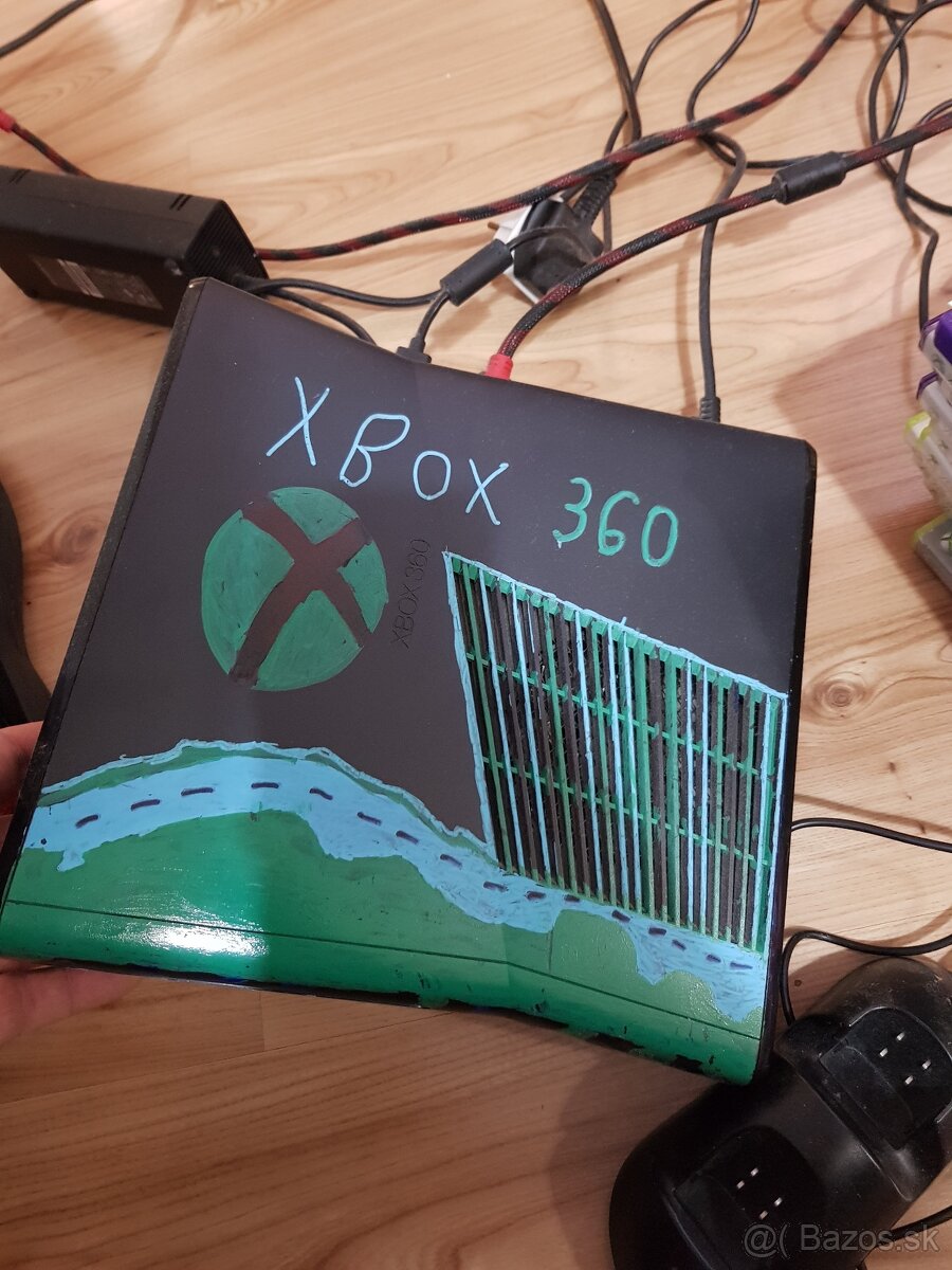 Predame xbox 360 + kinect +2 ovladace,hry - 3