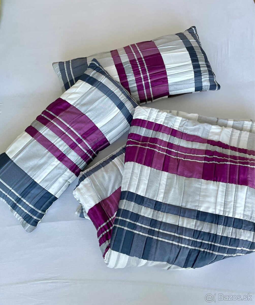 Prehoz na manželskú posteľ obojstranný - 3