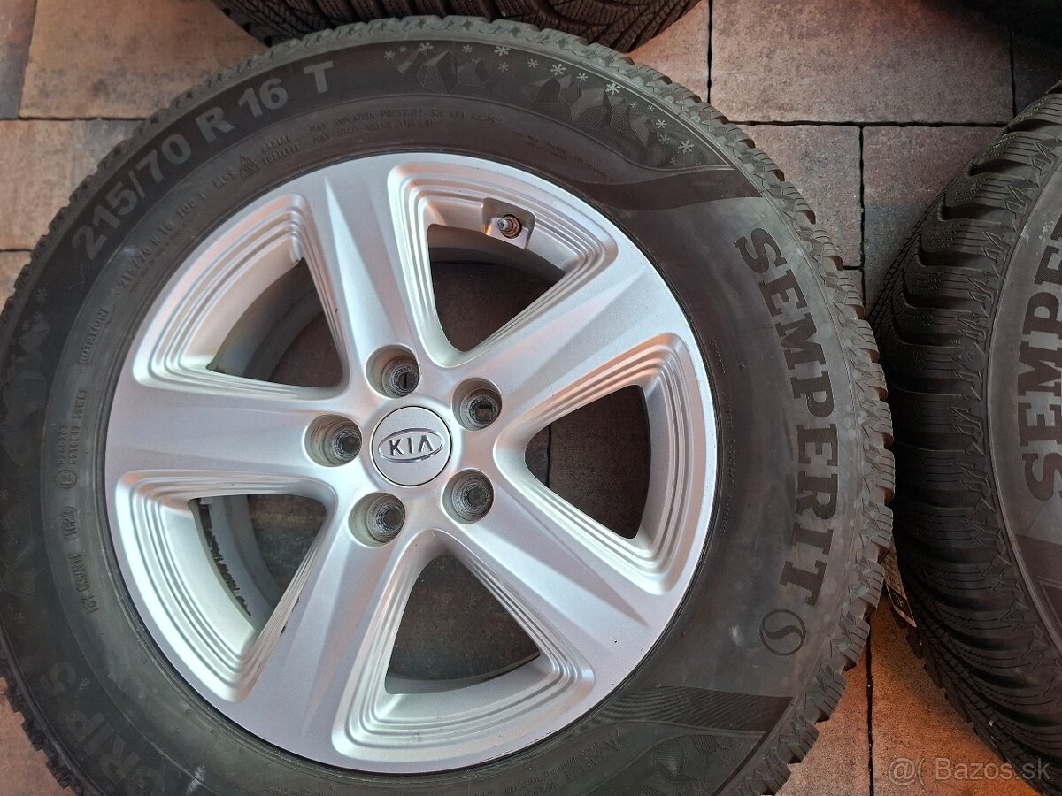 Orig.hliníkové disky Kia/Hyundai R16, 5x114,3 - 3